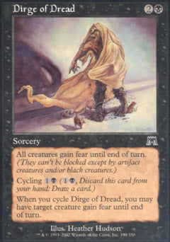 Dirge of Dread (Onslaught) Medium Play