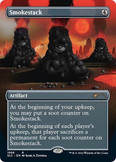 Smokestack (Borderless) (Secret Lair: 30th Anniversary Countdown Kit) Near Mint Foil