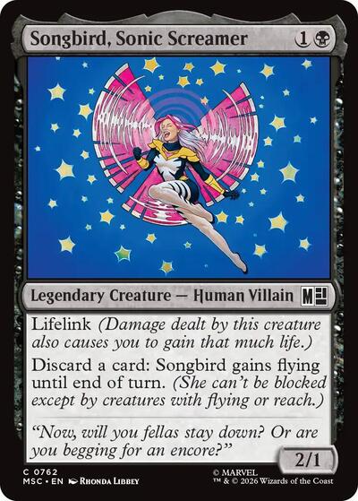 Songbird  Sonic Screamer|2|0|0.00