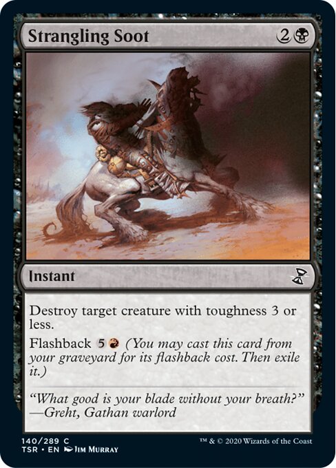 Strangling Soot (Time Spiral Remastered) Light Play Foil
