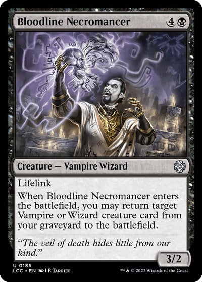 Bloodline Necromancer (Commander: The Lost Caverns of Ixalan) Light Play