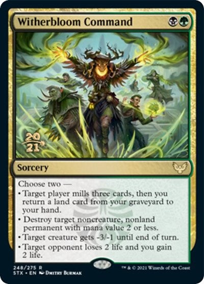 Witherbloom Command (Promos: Prerelease Cards) Near Mint Foil