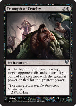 Triumph of Cruelty (Avacyn Restored) Medium Play