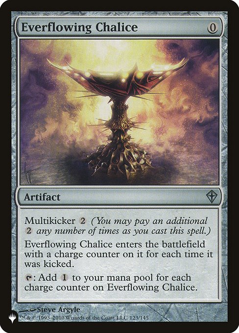 Everflowing Chalice (The List) Light Play