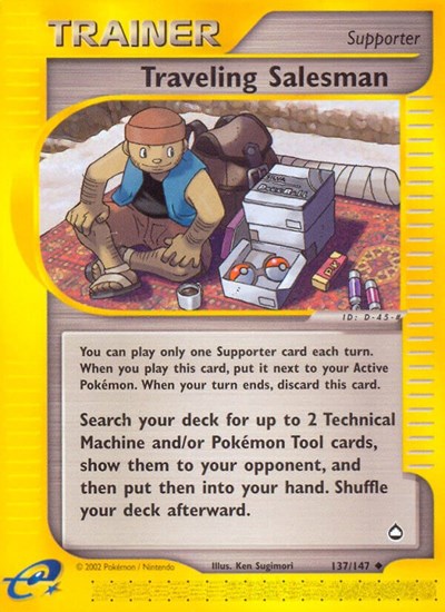 Traveling Salesman (Aquapolis) Near Mint