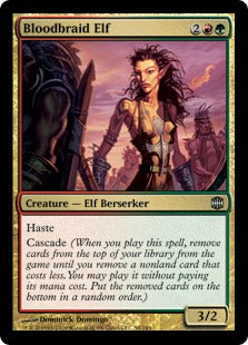 Bloodbraid Elf (Alara Reborn) Near Mint