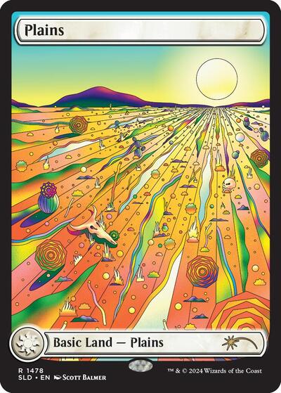 Plains (1478) (Secret Lair) Near Mint