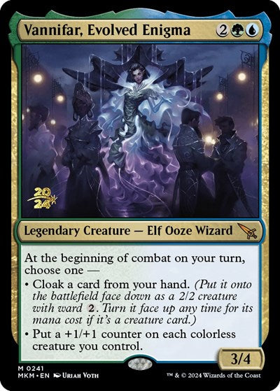 Vannifar, Evolved Enigma (Promos: Prerelease Cards) Light Play Foil