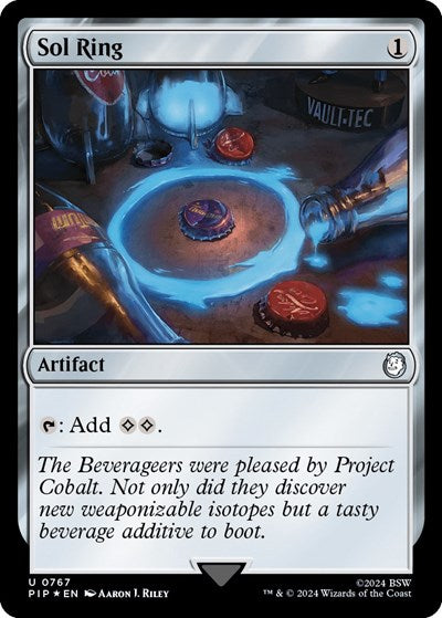 Sol Ring (Surge Foil) (Universes Beyond: Fallout) Near Mint Foil