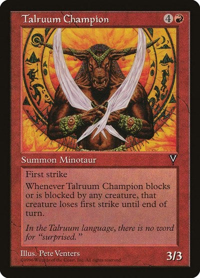 Talruum Champion (Visions) Medium Play