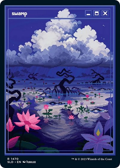 Swamp (1470) (Secret Lair) Near Mint