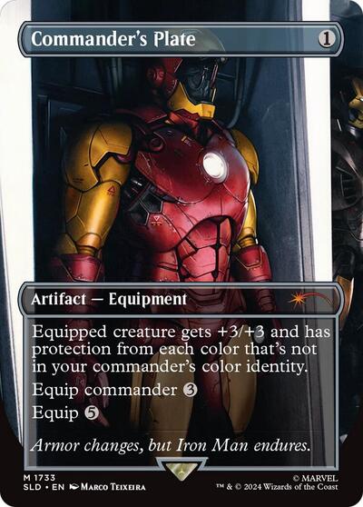 Commander s Plate  1733   Rainbow Foil|2|0|0.00