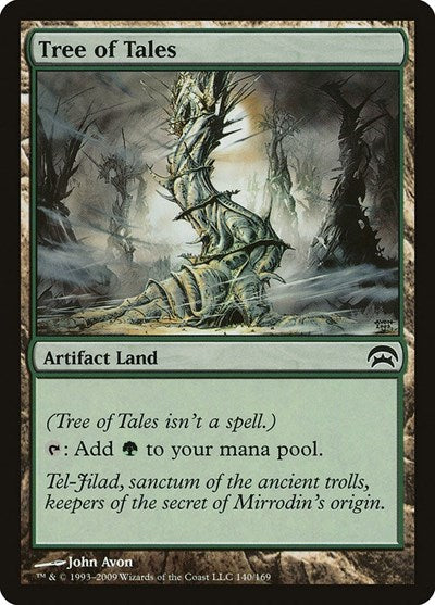 Tree of Tales (Planechase) Light Play