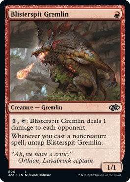 Blisterspit Gremlin (Jumpstart 2022) Light Play