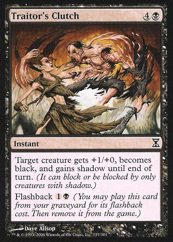 Traitor's Clutch (Time Spiral) Medium Play