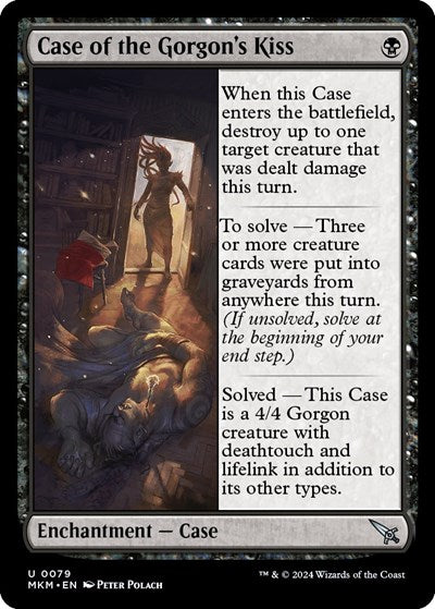 Case of the Gorgon's Kiss (Murders at Karlov Manor) Near Mint Foil