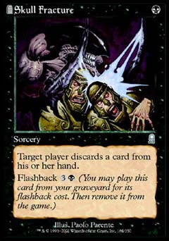 Skull Fracture (Odyssey) Medium Play Foil