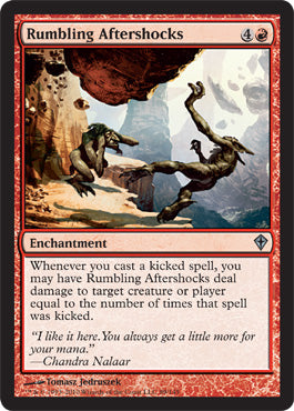 Rumbling Aftershocks (Worldwake) Light Play