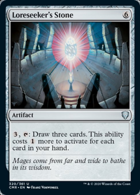 Loreseeker's Stone (Commander Legends) Light Play Foil