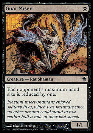 Gnat Miser (Saviors of Kamigawa) Medium Play