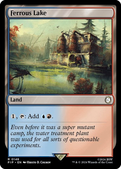 Ferrous Lake (Universes Beyond: Fallout) Light Play Foil