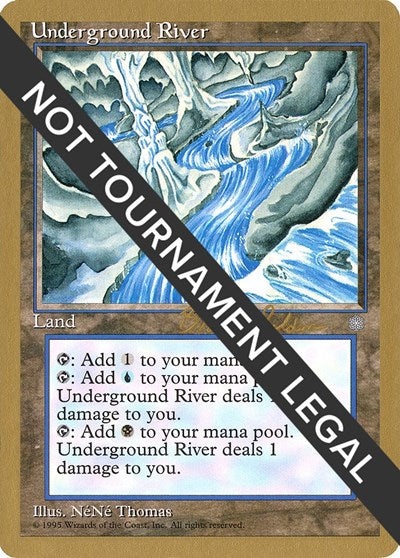 Underground River - 1998 Brian Selden (ICE) (World Championship Decks) Medium Play