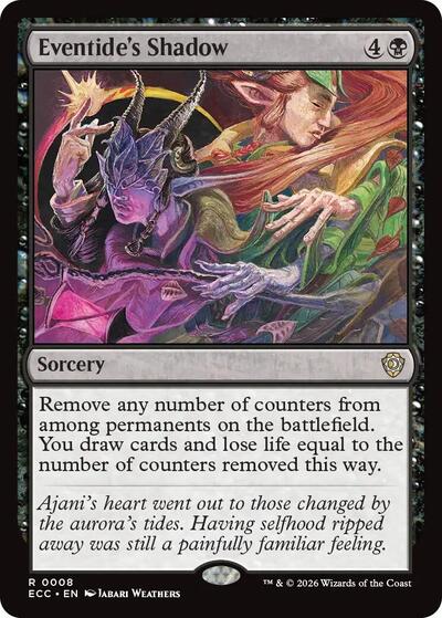 Eventide's Shadow (Commander: Lorwyn Eclipsed) Light Play
