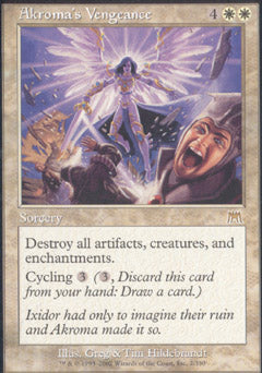 Akroma's Vengeance (Onslaught) Light Play Foil