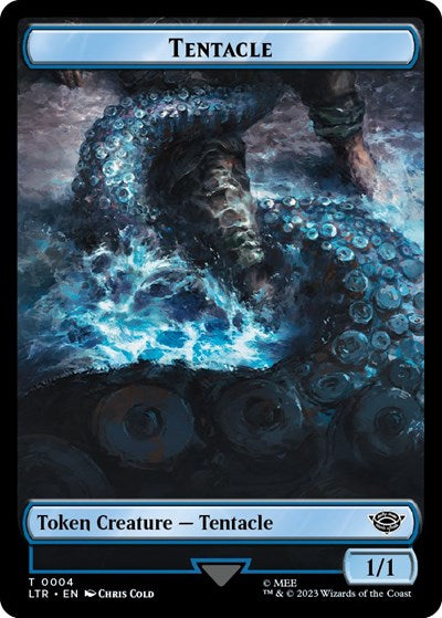 Tentacle Token (Universes Beyond: The Lord of the Rings: Tales of Middle-earth) Near Mint