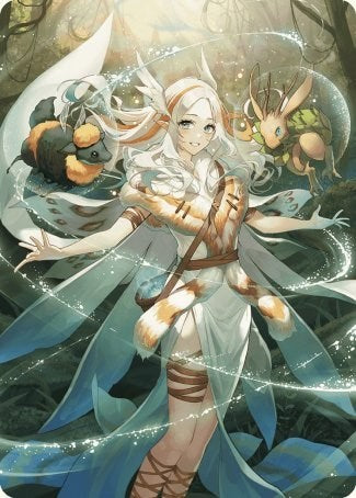 Greater Auramancy Anime Art Card (Art Series: Wilds of Eldraine) Near Mint