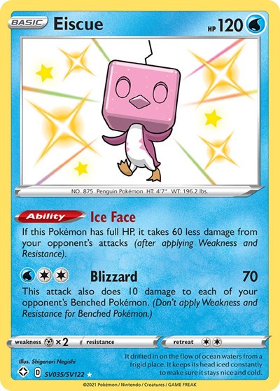 Eiscue (Shining Fates: Shiny Vault) Near Mint Holofoil