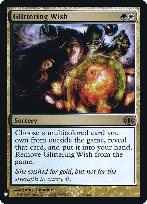 Glittering Wish (Mystery Booster Retail Edition Foils) Heavy Play Foil