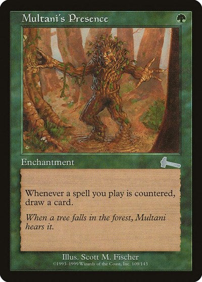 Multani's Presence (Urza's Legacy) Light Play