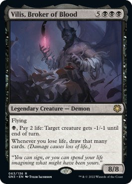 Vilis, Broker of Blood (Magic Game Night: Free-For-All) Near Mint