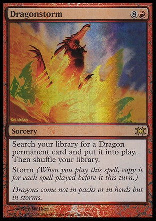Dragonstorm (From the Vault: Dragons) Medium Play Foil