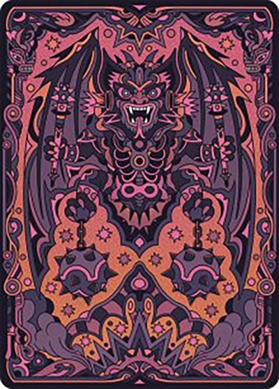 Bloodletter of Aclazotz Art Card (61/81) (Art Series: The Lost Caverns of Ixalan) Near Mint