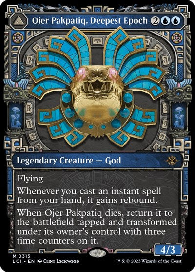 Ojer Pakpatiq, Deepest Epoch (Showcase) (The Lost Caverns of Ixalan) Damaged / Poor Foil