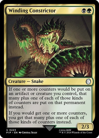 Winding Constrictor (Universes Beyond: Fallout) Light Play Foil