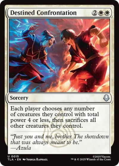 Destined Confrontation (Avatar: The Last Airbender) Near Mint