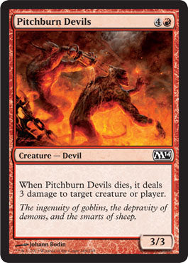 Pitchburn Devils (Magic 2014 Core Set) Light Play