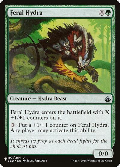 Feral Hydra (The List) Light Play