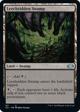 Leechridden Swamp (Jumpstart 2022) Light Play