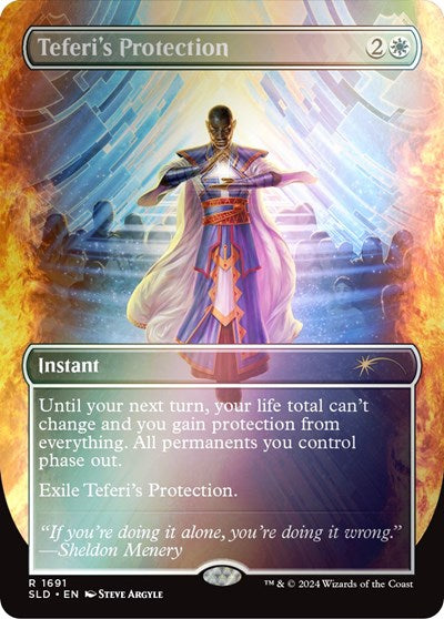 Teferi s Protection  1691   Rainbow Foil|1|0|0.00