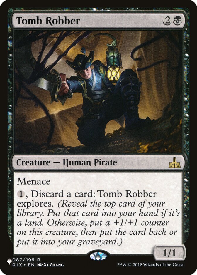Tomb Robber (The List) Near Mint