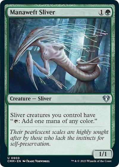 Manaweft Sliver (Commander Masters) Near Mint