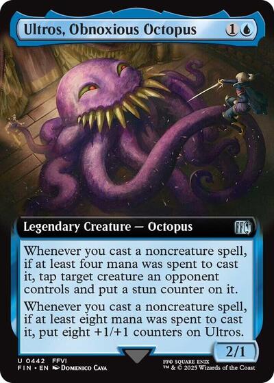 Ultros, Obnoxious Octopus (Extended Art) (Universes Beyond: FINAL FANTASY) Near Mint Foil