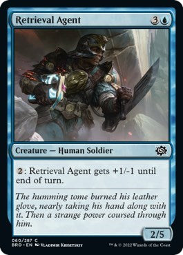 Retrieval Agent (The Brothers' War) Light Play