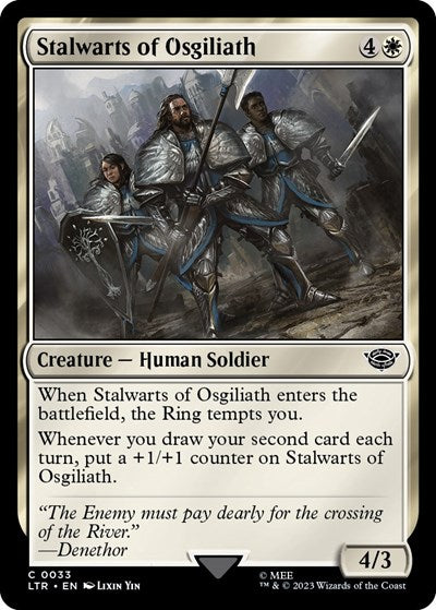 Stalwarts of Osgiliath (Universes Beyond: The Lord of the Rings: Tales of Middle-earth) Near Mint