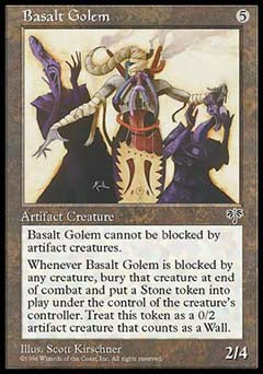 Basalt Golem (Mirage) Medium Play