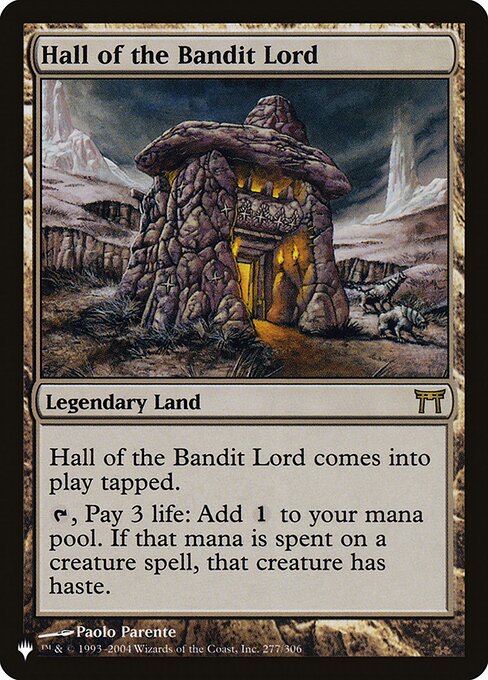 Hall of the Bandit Lord (The List) Medium Play